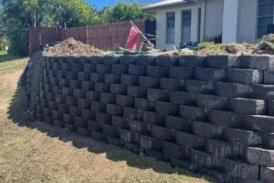 concrete block retaining walls Gold Coast concrete block retaining walls Gold Coast
