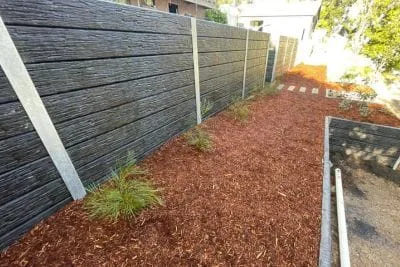 concrete sleeper retaining walls Gold Coast concrete sleeper retaining walls Gold Coast