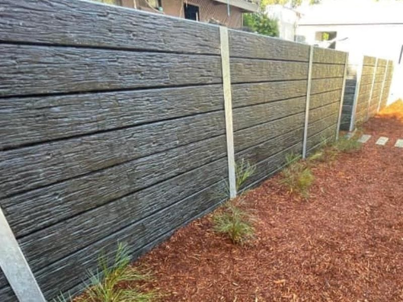 timber look retaining wall timber look retaining wall